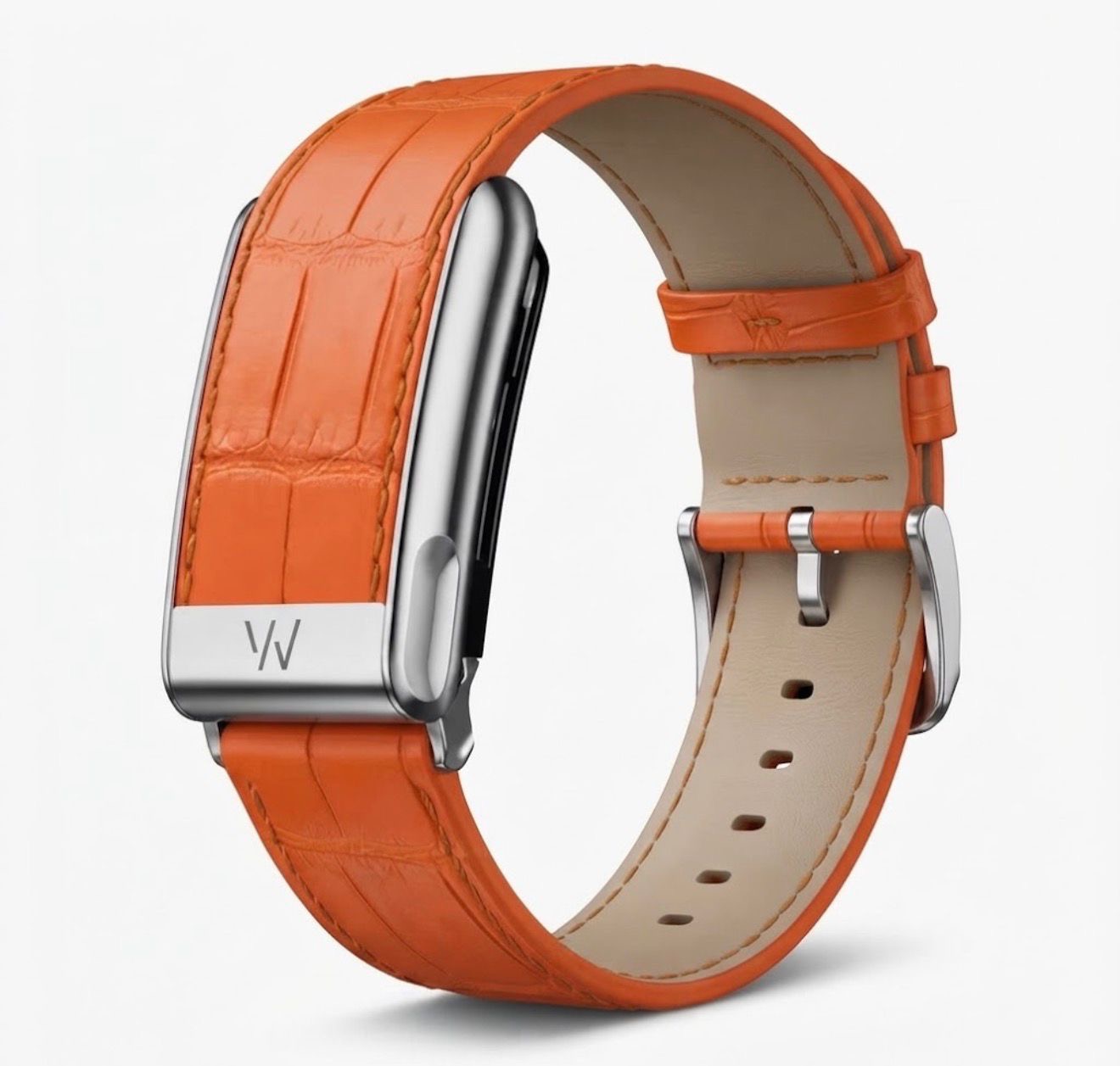 Orange leather 